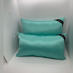 Bundle Purse Pillow Insert – Aqua Satin – 13 x 7 (Set of 2)